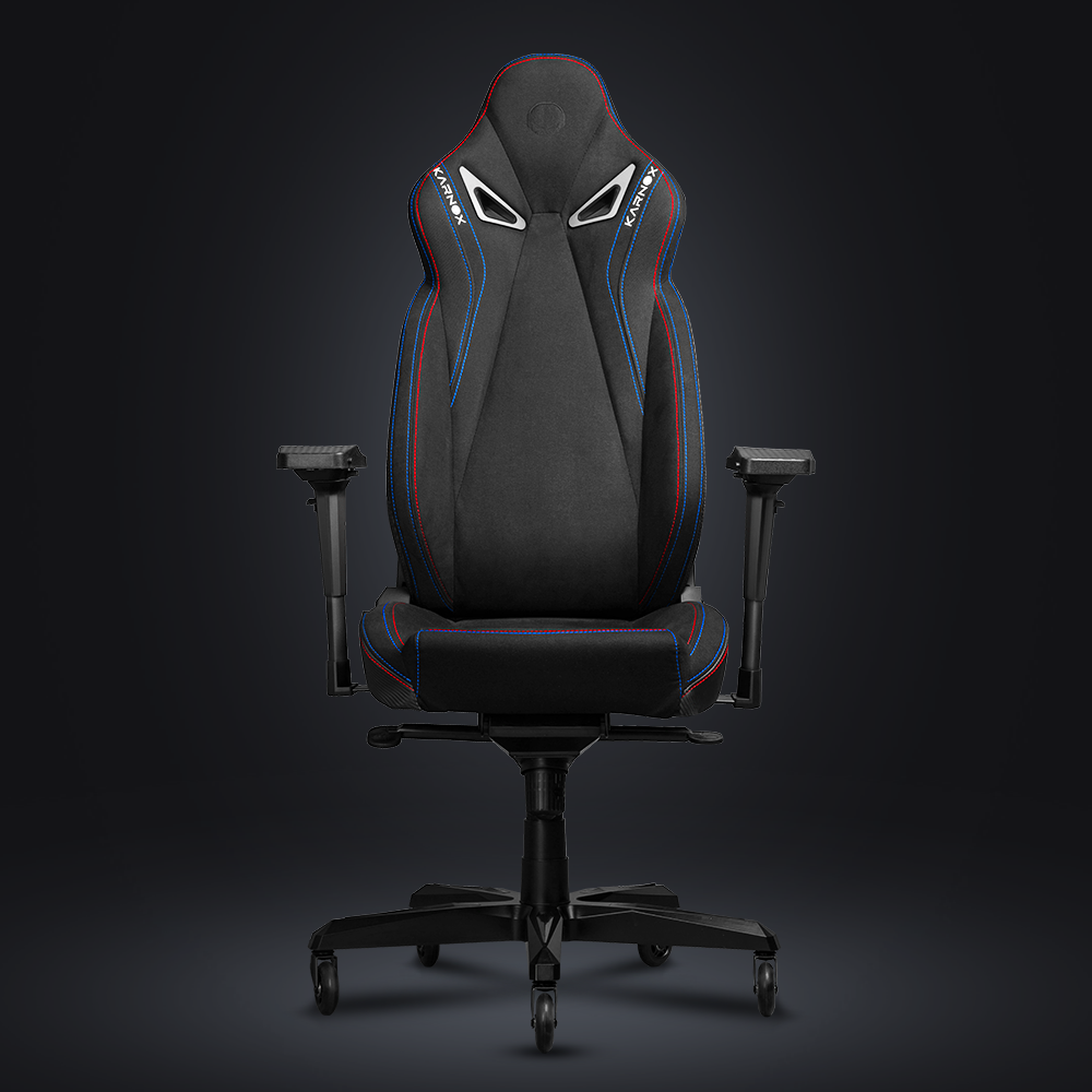 Black Gaming Chair ASSASSIN GHOST Ergonomic/High-back with Pillow & Lumbar Support